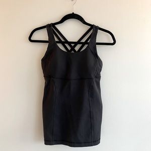 Black Lululemon Energy Tank SIZE 6
